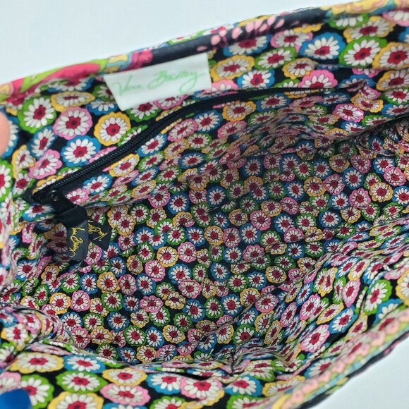 Vera Bradley Boho‎ Floral Quilted Crossbody Bag Colorful Indie Y2K Cottagecore - Picture 12 of 15